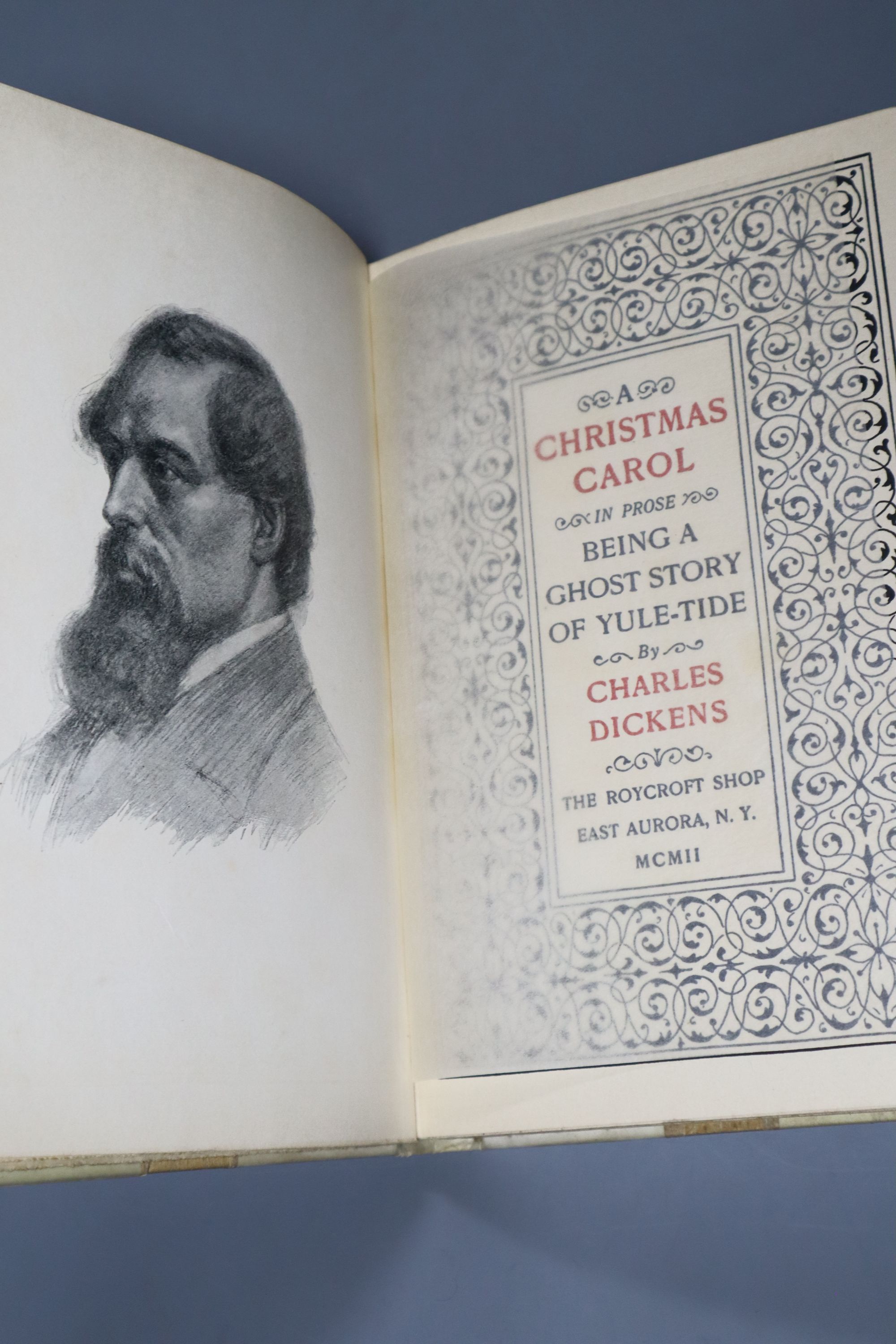 Dickens A Christmas Carol, The Roycroft Shop & Osbert Sitwell autobiography (6)